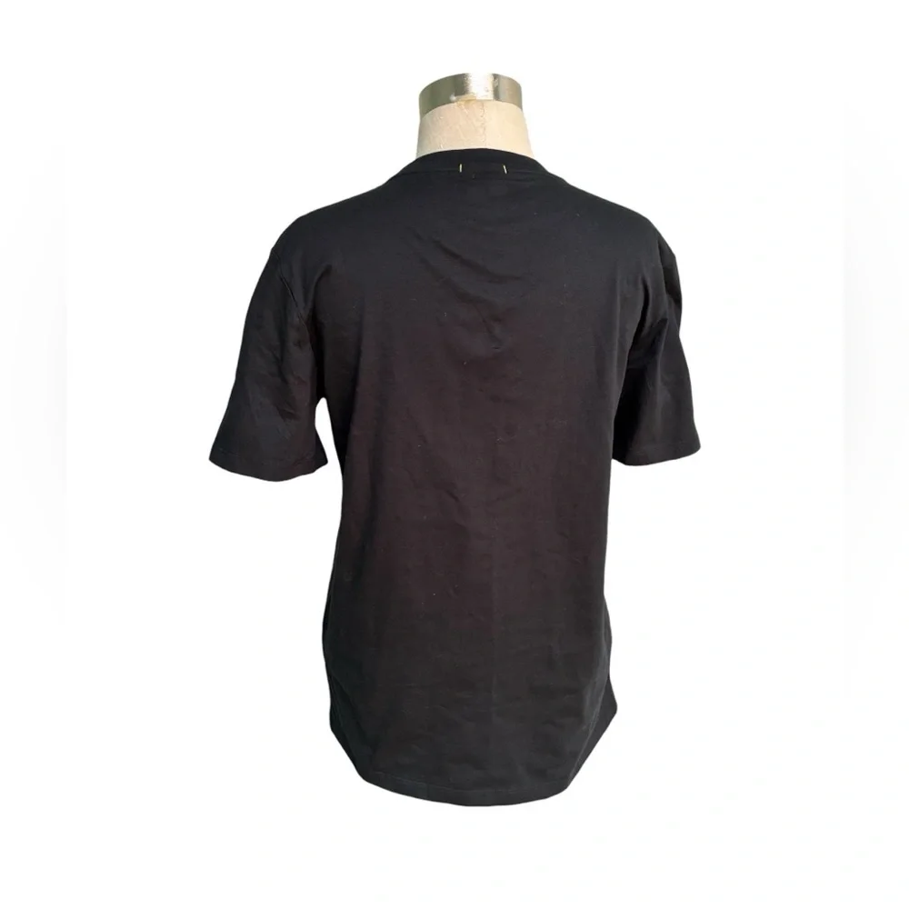 Hoka Black Tee with Vibrant Logo
